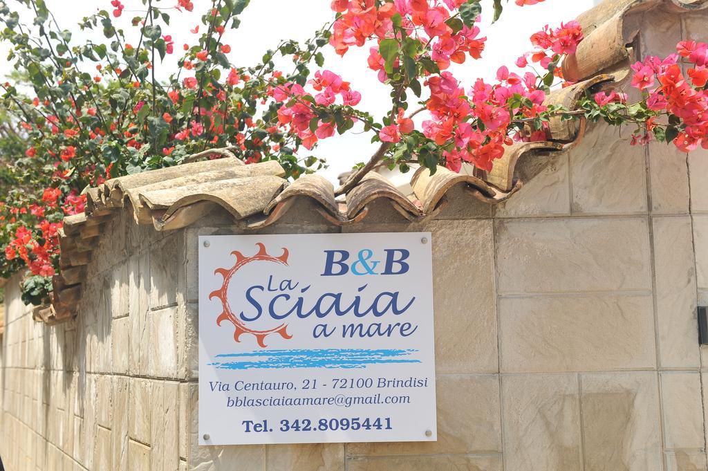 B&B La Sciaia A Mare Brindisi Kültér fotó
